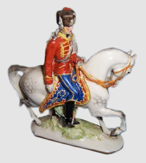 Guard Hussar Officer, model No. 29, Allach