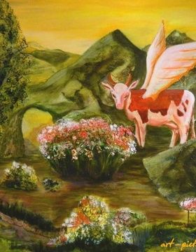 купить Прохлада Горж-дю-Вердона акрил, масло, холст