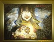 Katarina oil, canvas