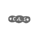 Claymo Master Seipel Carl Adolph - Leningrad - initials of C.A.S.