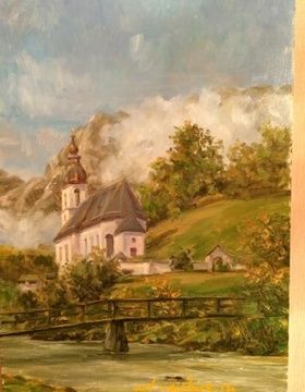 купить "Мостик" Масло, холст