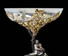 Ваза «Гуси-Лебеди»