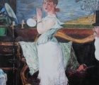Nana (copy of Edward Manet) canvas, oil