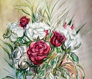 Gift of men paper, watercolor