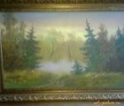 купить Картина "Осенний вечер" Масло,холст