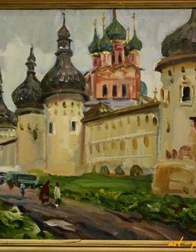 купить Ростов Великий холст,, масло