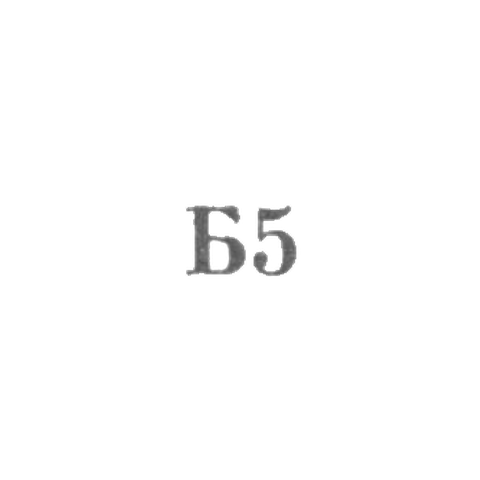 Promkombinat "Remtochmex", division No. 59 - "B5" - 1965.
