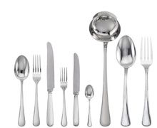 Большой набор серебряных столовых приборов Parma от Buccellati