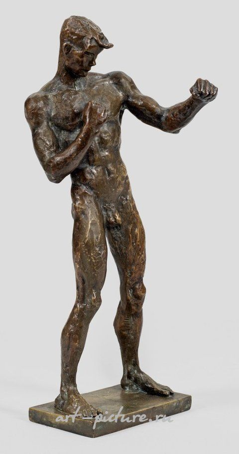 Боксёр Эрих Брандл: скульптура Рене Синтенис