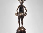 Girl.2001. Bronze.65x15x17.5 cm