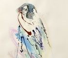 купить SPIRIT OF MUSE бумага, тушь, акрил (paper, ink, acrylic paints), 