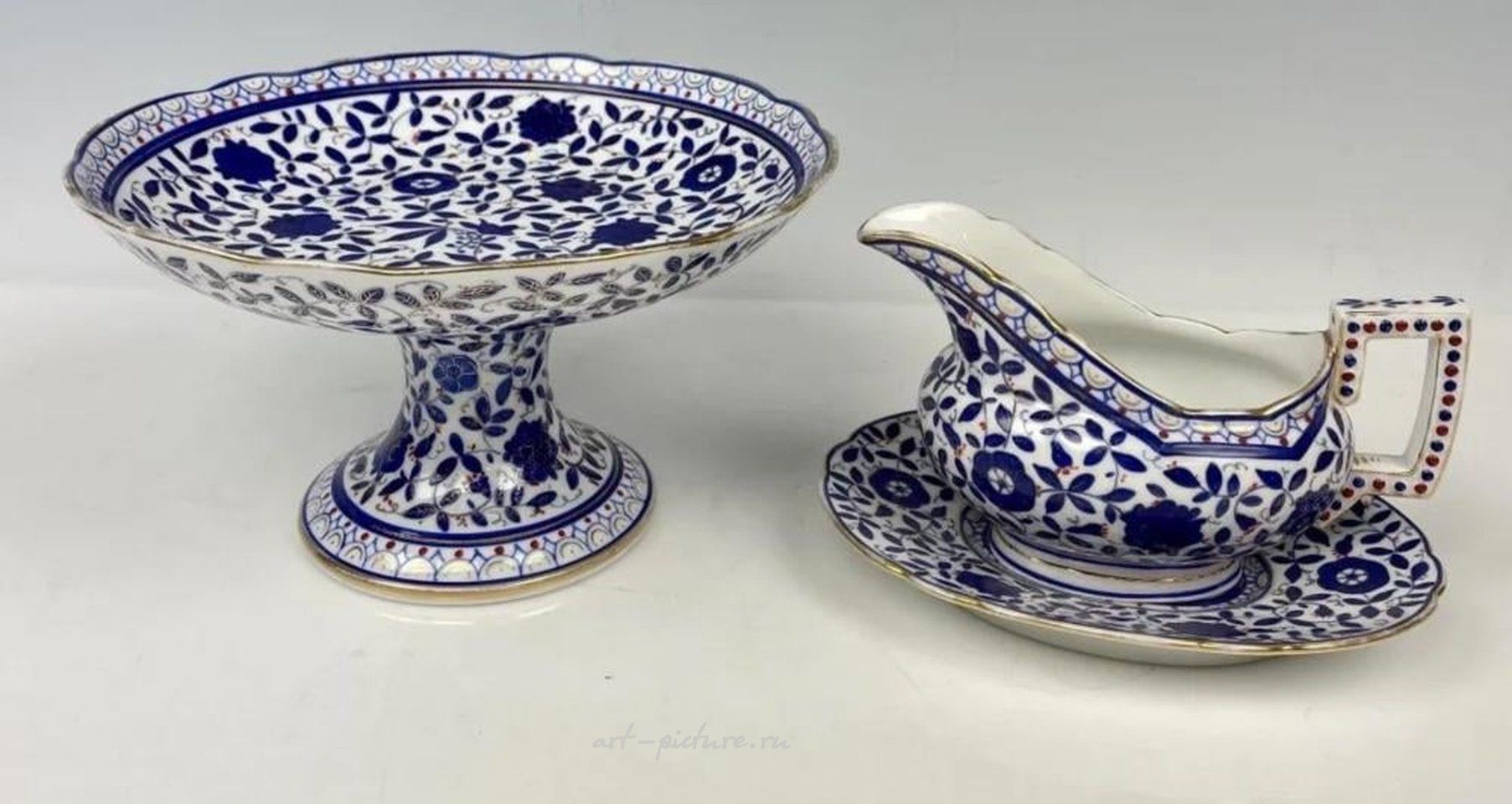 Royal Vienna Porcelain , 3 PIECE ROYAL VIENNA SERVING DIDHES