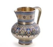 Russian silver kvass jug by Antip Ivanovich Kuzmichev, 1891...