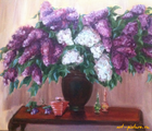 Статуэтка Lilac oil, canvas