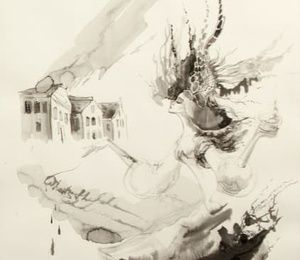 Salt of Emigration (Ink, Paper)