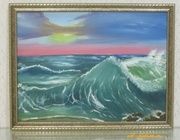 Sea canvas, oil