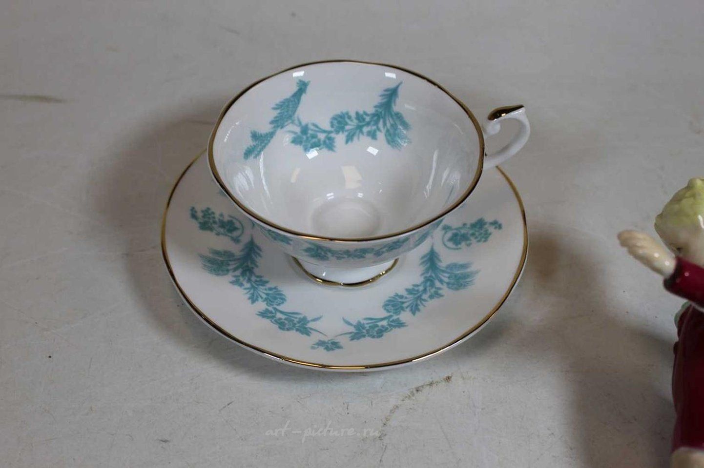 Royal Vienna Porcelain , A Worcester FG Doughty figure December No. 3458; one other b...