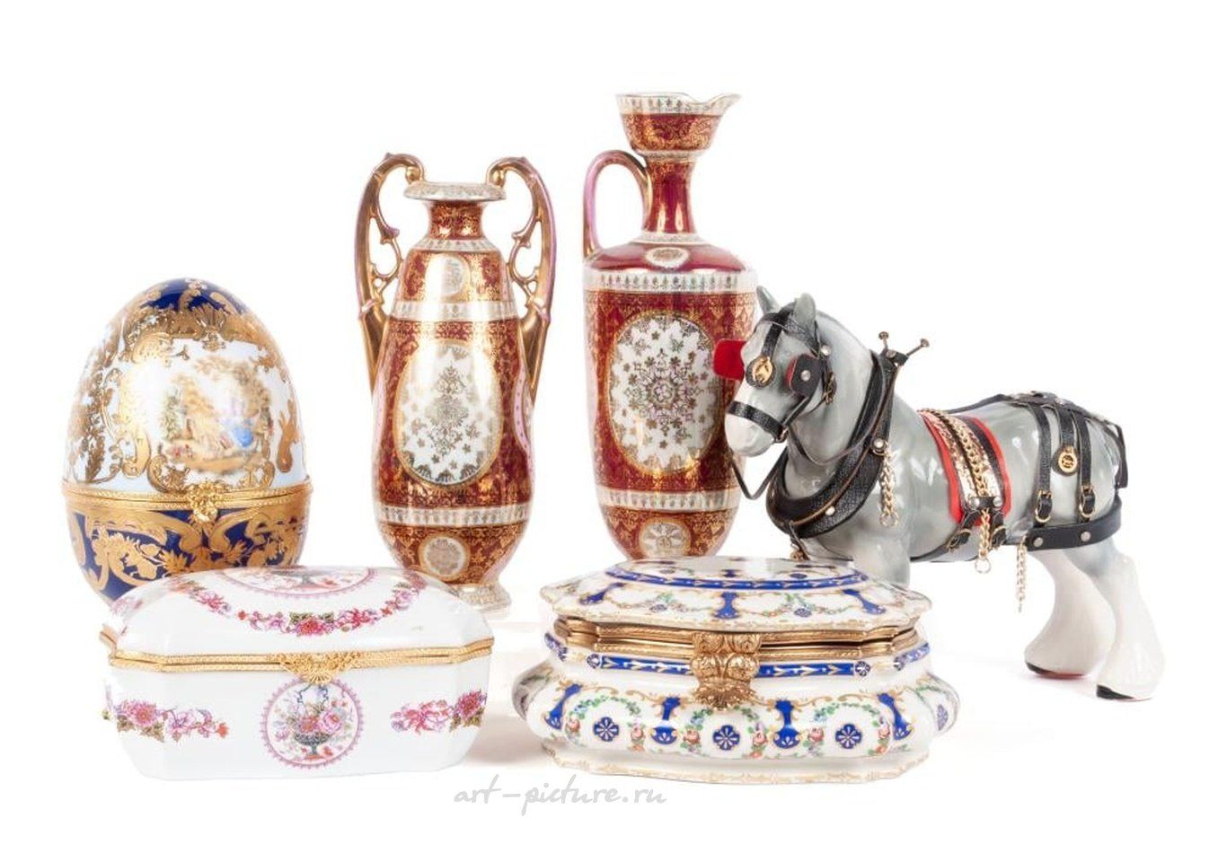 Royal Vienna Porcelain , COLLECTION OF EUROPEAN PORCELAIN