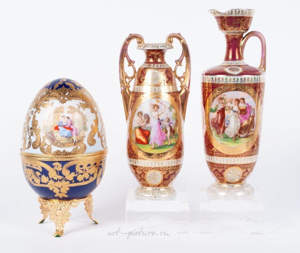 Royal Vienna Porcelain , COLLECTION OF EUROPEAN PORCELAIN