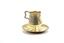 Русская серебряная подставка для чайного стакана XIX века