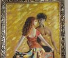 Статуэтка Tango for two canvases, …