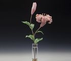 buy "Pink lily. Stone-carving floristry."