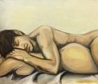 Статуэтка Man and woman oil, canvas
