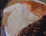 Danaya (copy of the picture of Gustav Klimt) canvas, oil