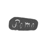 Mr. Pomo Herman Friedrich - Leningrad - initials "Pomo"