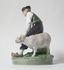 Фермер с овцами. Дания, г. Копенгаген, Royal Copenhagen