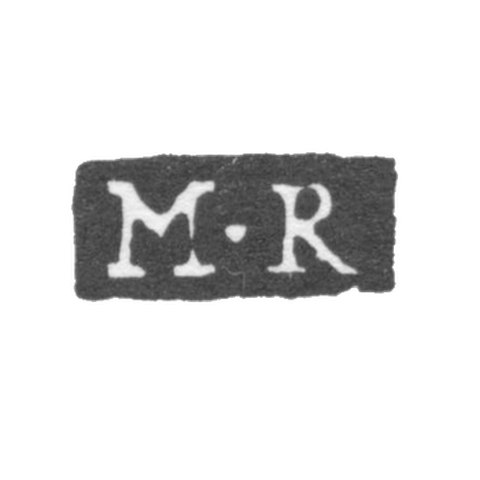 Claymo Master Reichelyn Mathias - Leningrad - initials "M-R"