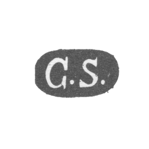Claymo Master Simonsson Karl Gustave - Leningrad - initials "G.S."