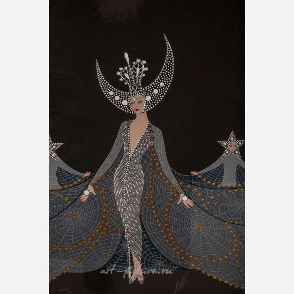 Russian silver , ERTE (ROMAIN DE TIRTOFF) (RUSSIAN/FRENCH, 1892-1990)