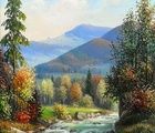 купить Осенняя мелодия Масло 