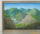 Статуэтка Mountain river canvas, o…
