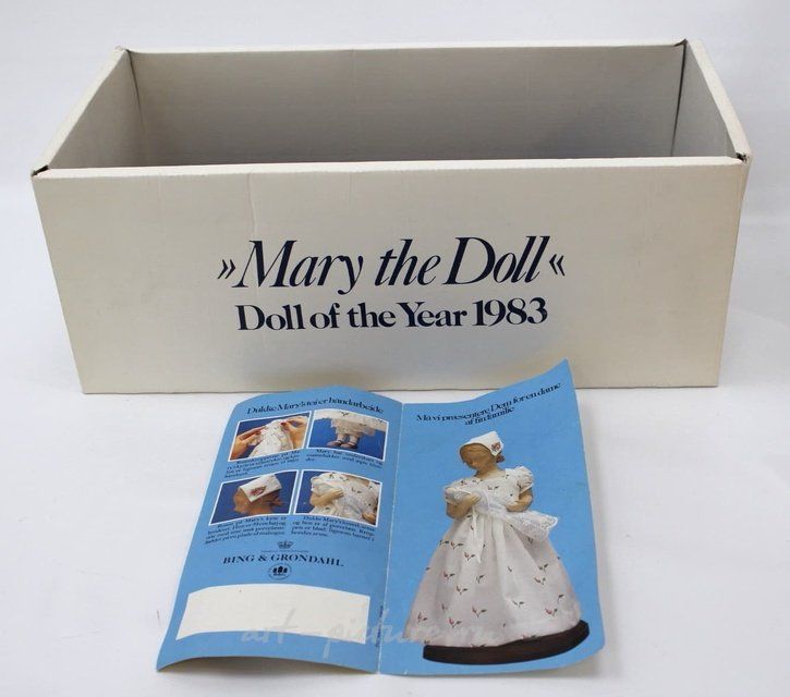 Annual porcelain doll Maria Mary. Bing & Grondahl.