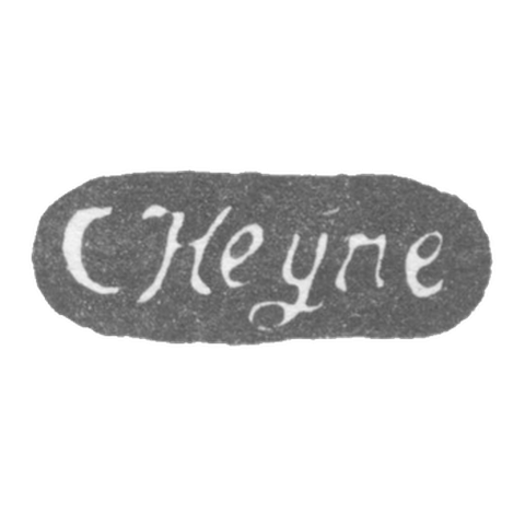Claymo Master Gaine Carl - Leningrad - initials C Heyne