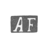 Claymo Master Forstedt Abraham (Forstedt Abraham) - Leningrad - initials "AF"