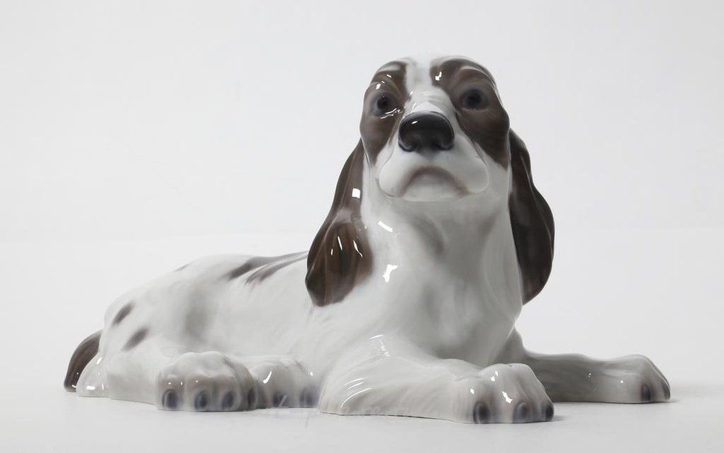 Спаниель. Дания, Lyngby Porcelæn