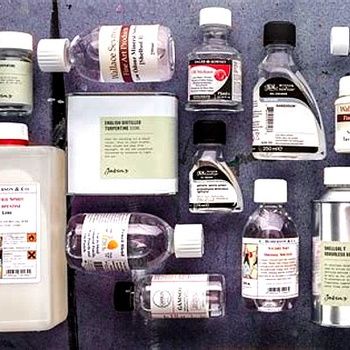 Types of oils in painting