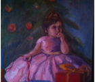 Статуэтка Christmas.oil, canvas on…