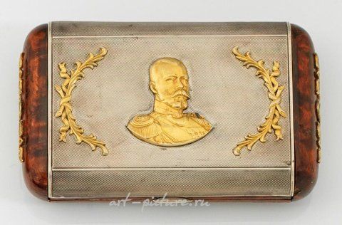 Русское серебро, Портсигар