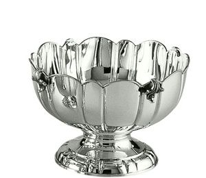 Chalice on a round -shaped stand 21 cm Schiavon Barocco