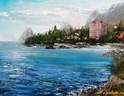 View of Simeiz oil, canvas