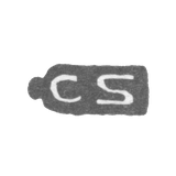 Claymo Master Schenbourne Carl Christian - Leningrad - initials "CS"