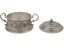 Античный персидский набор из шести серебряных держателей для чайных стаканчиков