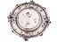 Антикварная русская серебряная пепельница с изображением Купидона