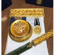 Фаберже Faberge "Coronation" Коронационный нож для писем