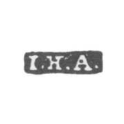 Claymo Master Akbrella Johann Henry - Leningrad - initials I.H.A