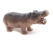 Porcelain figure "Hippopotamus". Royal Copenhagen.